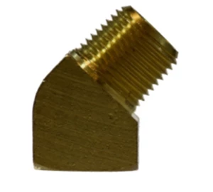 STREET ELBOW, 3/4" 45 DEGREE, BRASS